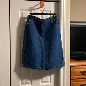 Vintage Denim Skirt